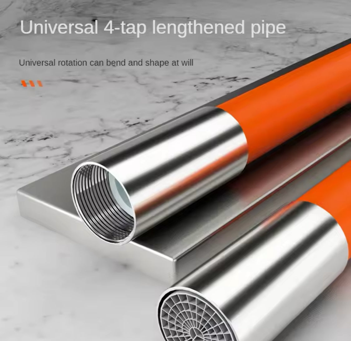 360° Rotation Faucet Extender Pipe, Kitchen Faucet Extension Hose Pipe, Durable Bathroom And Garden Splash Proof Hose 360° Rotation Faucet Extender Pipe, Kitchen Faucet Extension Hose Pipe, Durable Bathroom And Garden Splash Proof Hose